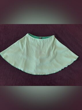 wild fable gingham Green flounce Skort